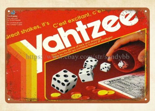 Board Game Yahtzee - Yahtzee 1993 Dice Family Board Game