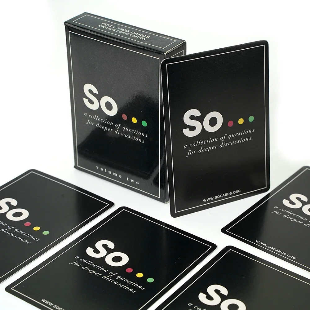 Board Game Question - High Quality So Cards Conversation Starter