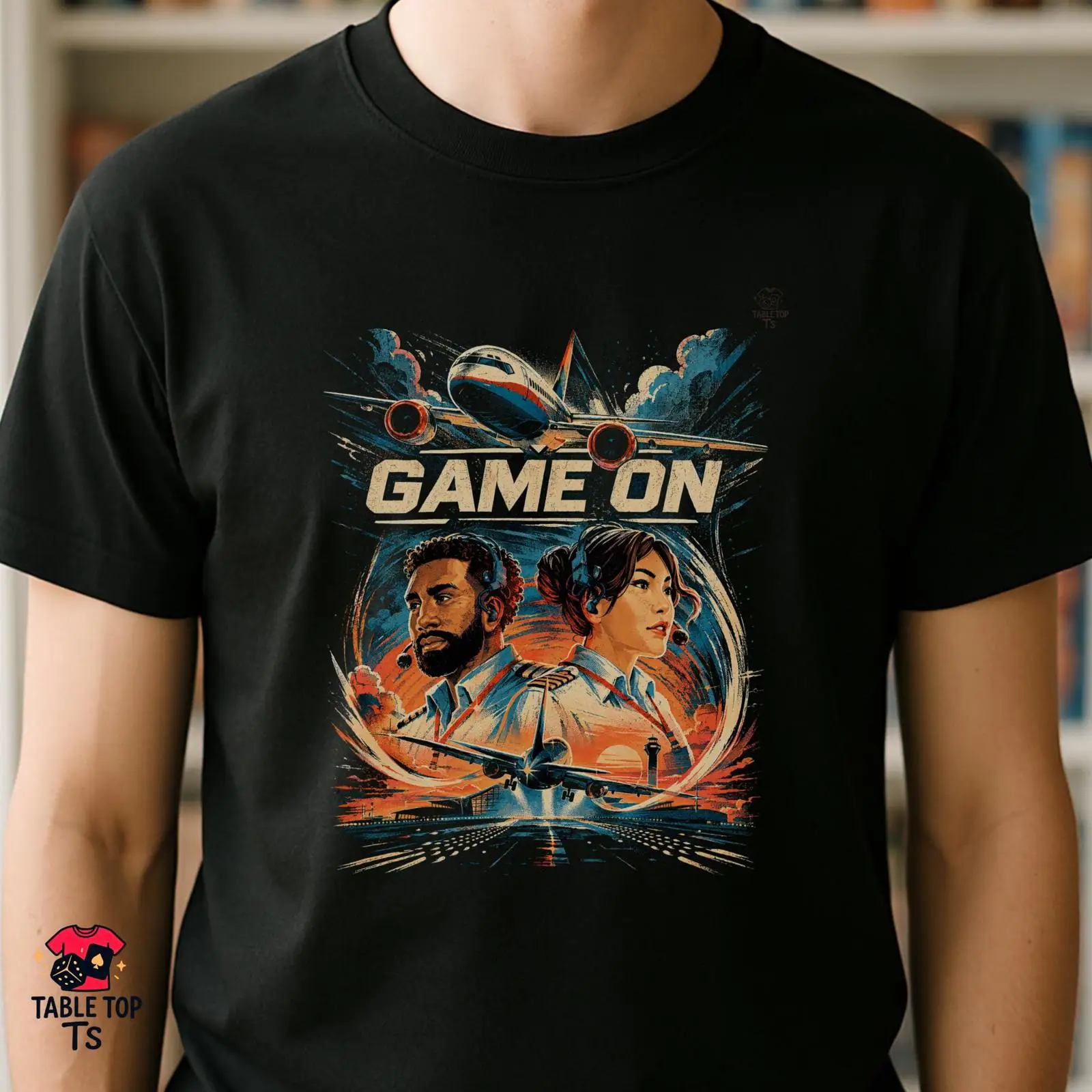 Board Game Inspiration - GAME ON T Shirt Sky Team