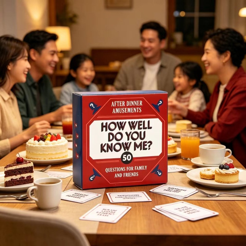 Board Game Question - How Well Do You Know Me?