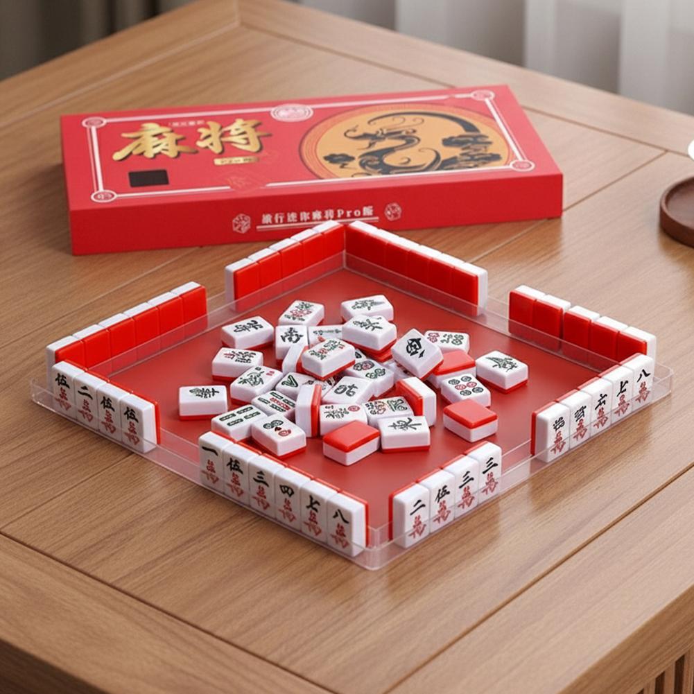 Board Game Review - Portable Travel Mini Mahjong Set Travel