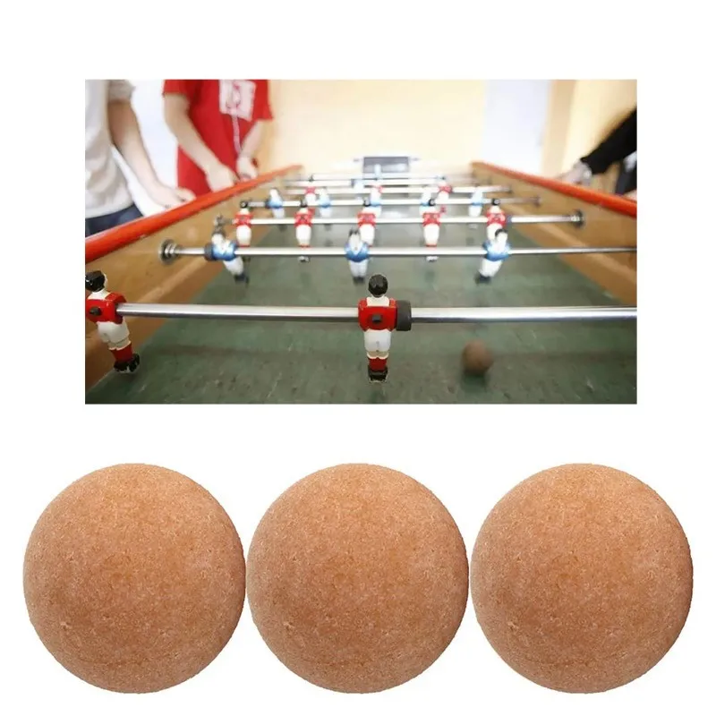 Board Game Football - 4Lot 36mm Solid Wood Plastic Frosted