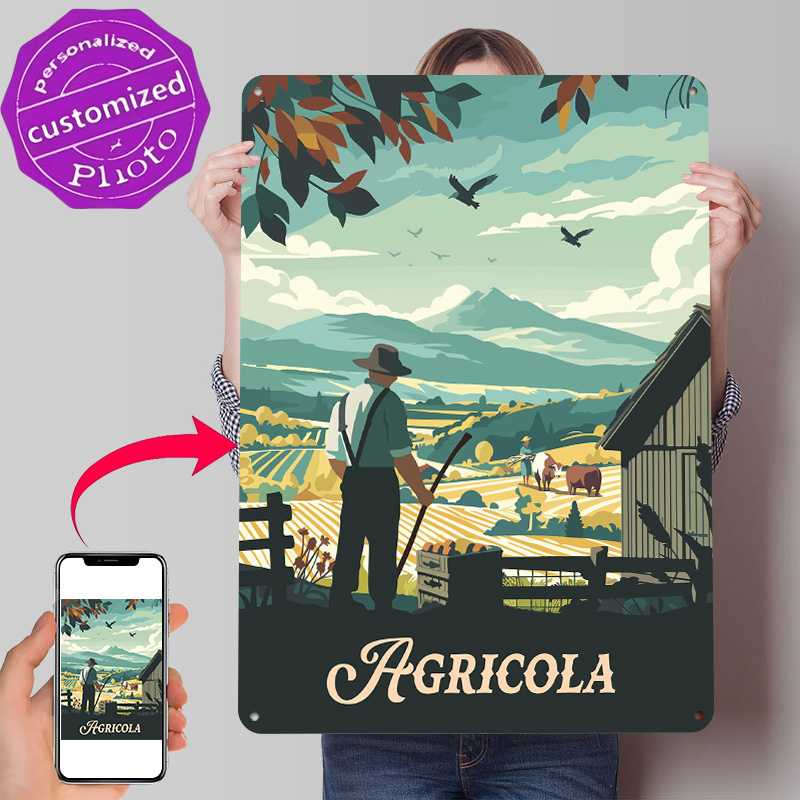 Board Game Inspiration - Agricola Board Game Inspired Illustration 3D