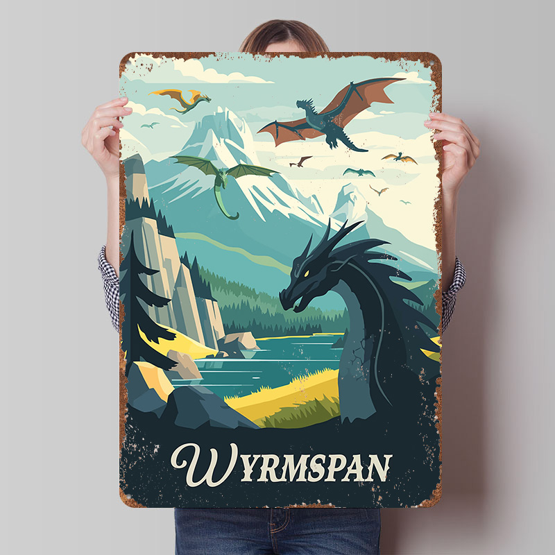 Board Game Inspiration - Wyrmspan Board Game Inspired Poster Customized