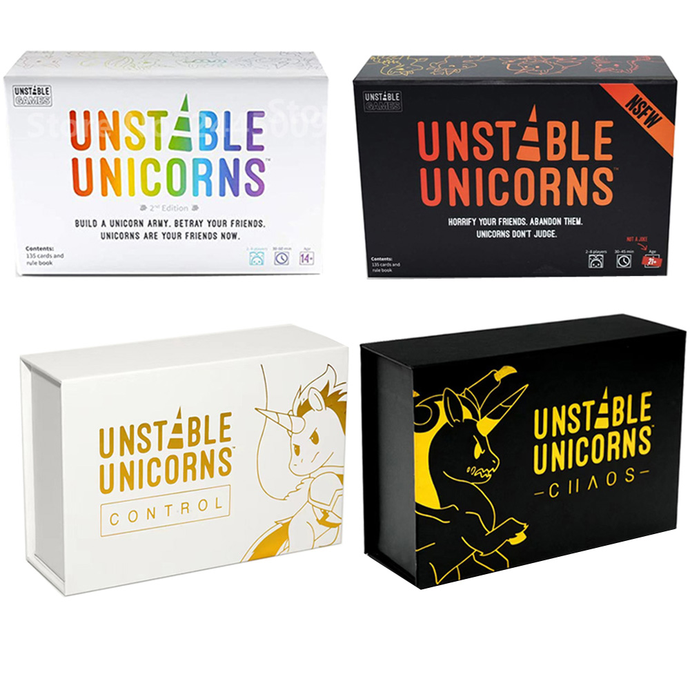 Board Game Sequence - Board Games Unstables Nightmares Expansion Unicorns