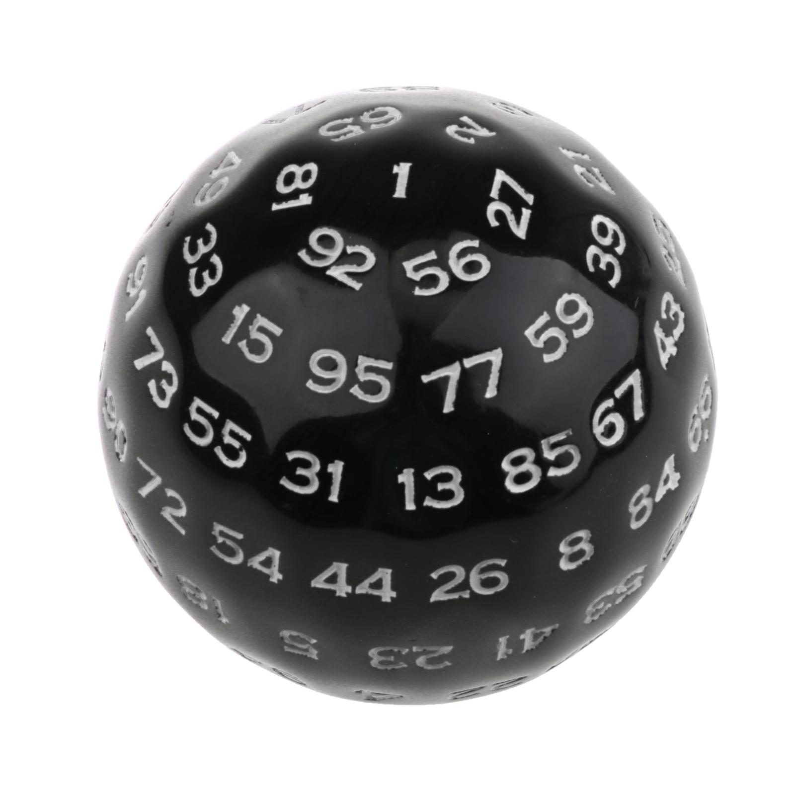 100 2 Mặt Acrylic Xúc Xắc D100 - đánh giá và giá Board Game Roleplay