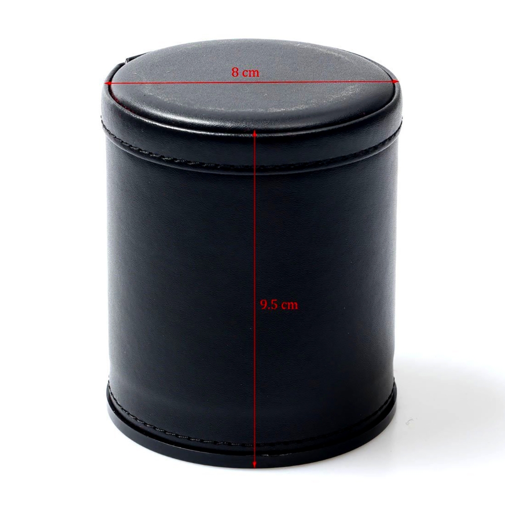 Leather Dice Cup Set with 6 Do - đánh giá và giá Board Game Yahtzee