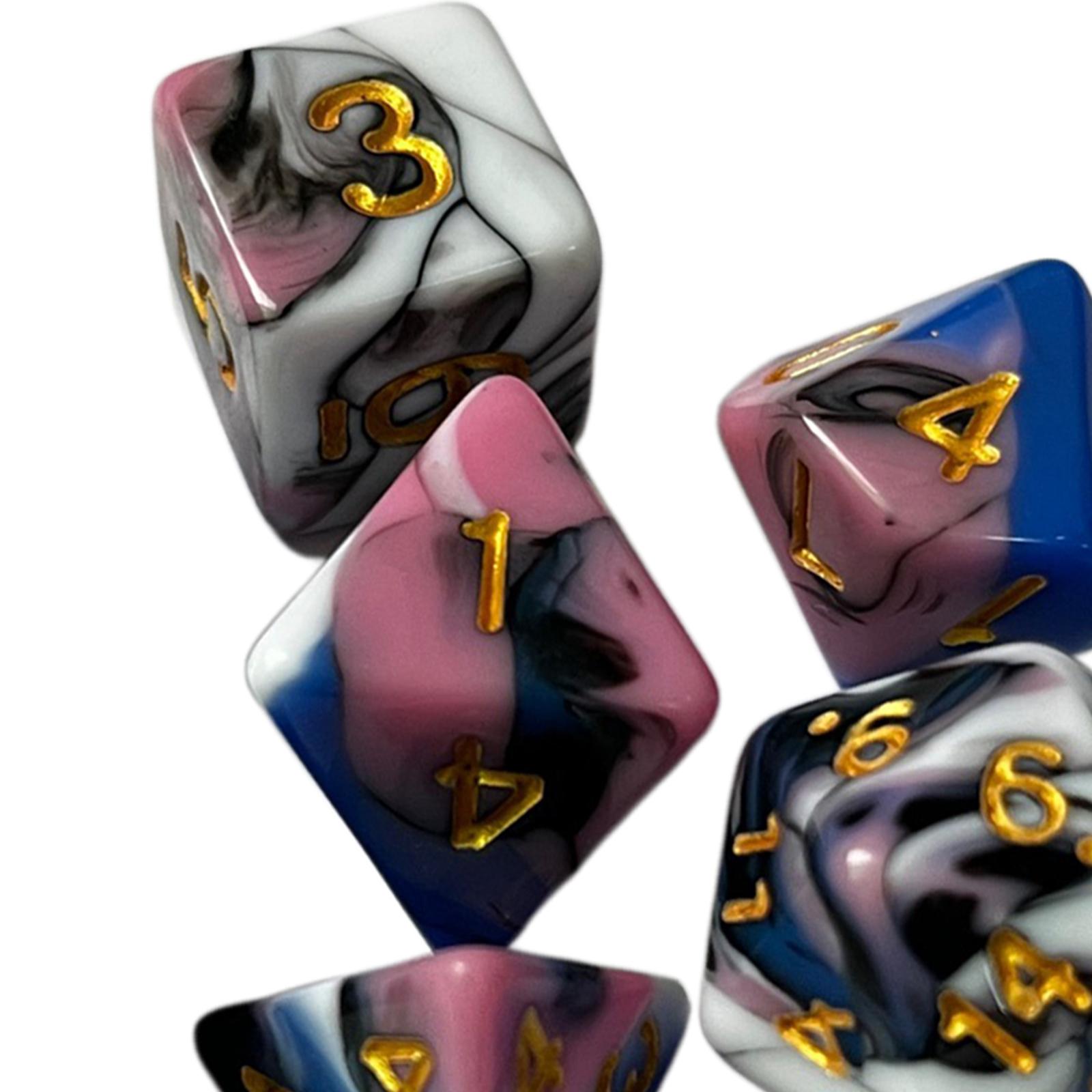 Acrylic Engraved Polyhedral Di - đánh giá và giá Board Game Roleplay