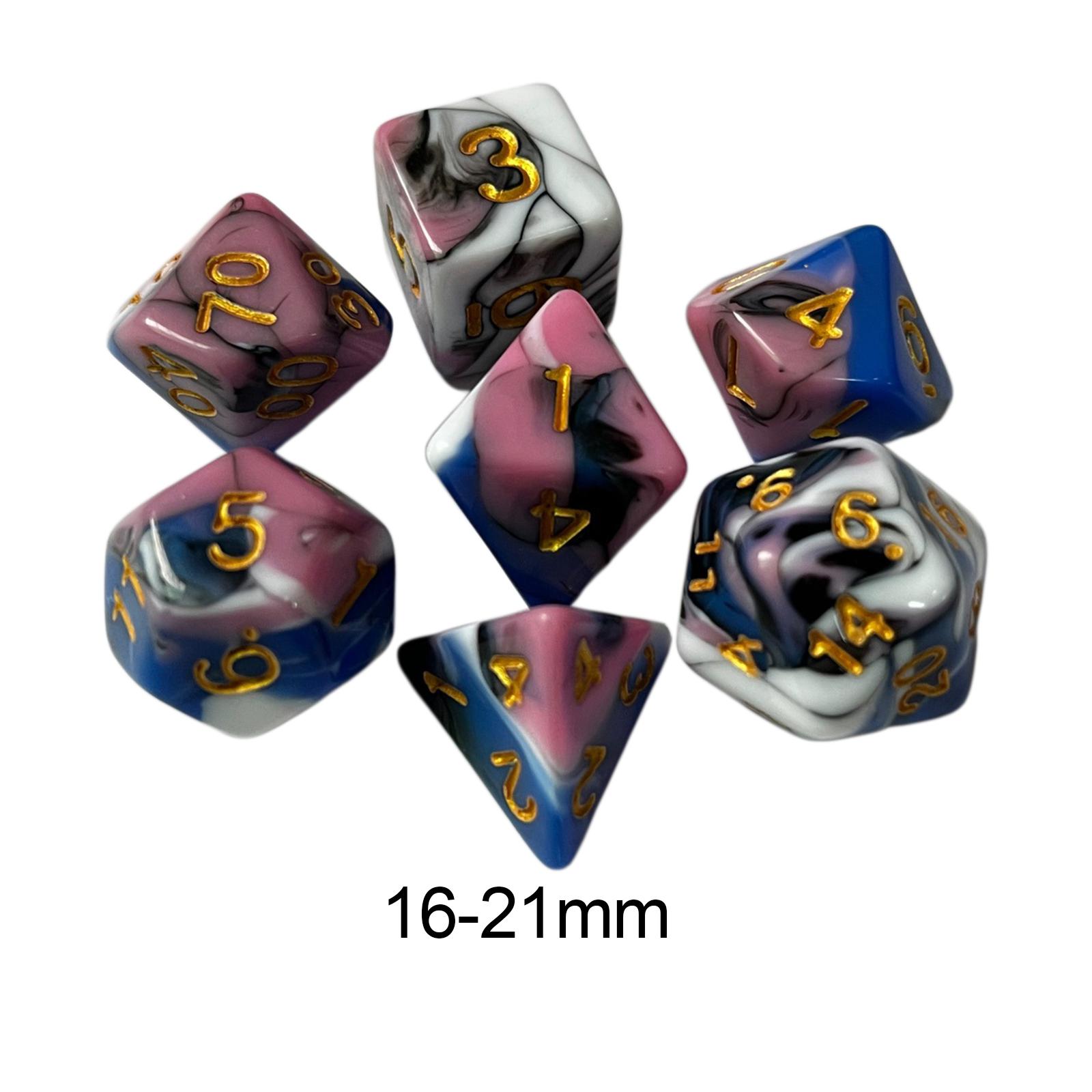 Acrylic Engraved Polyhedral Di - đánh giá và giá Board Game Roleplay