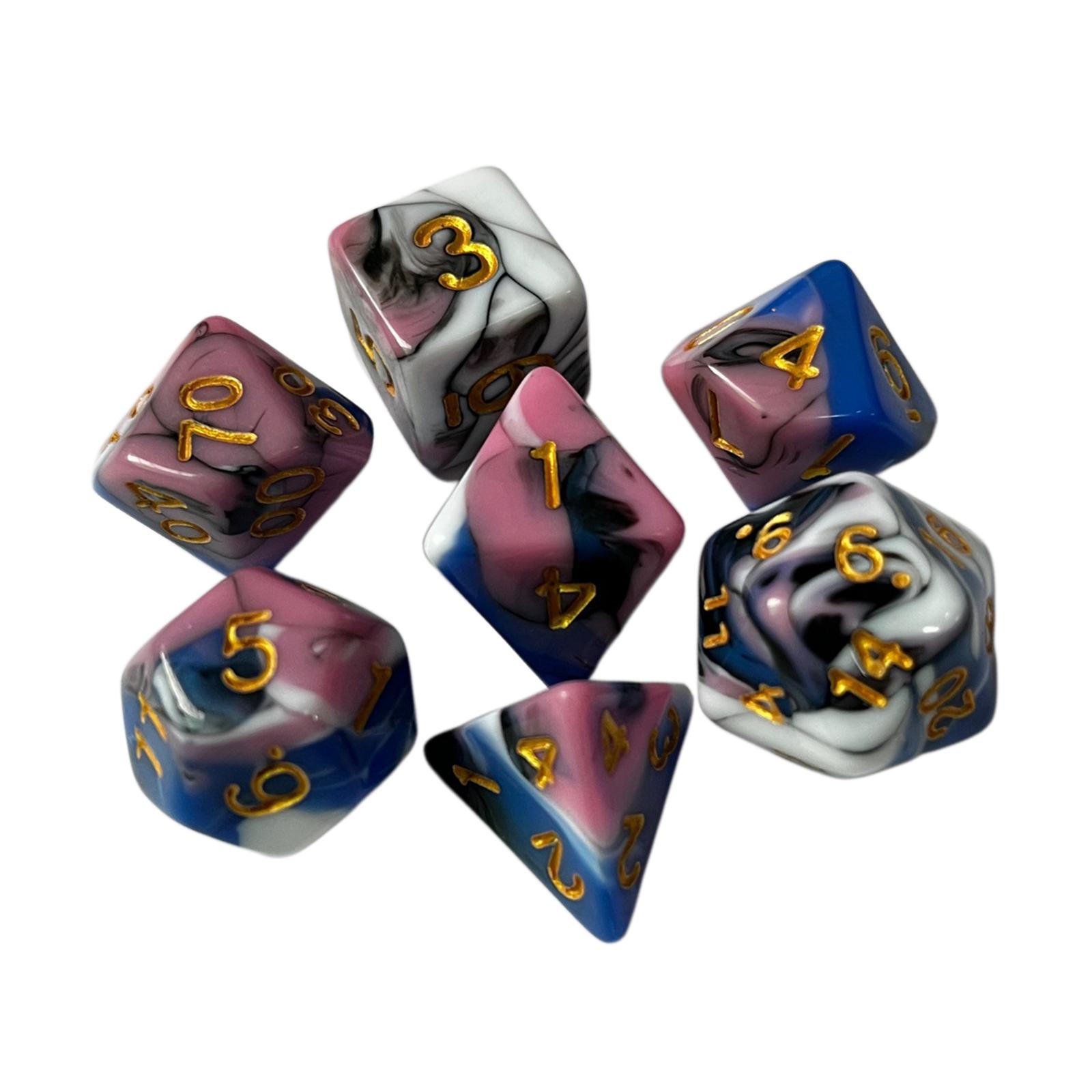 Acrylic Engraved Polyhedral Di - đánh giá và giá Board Game Roleplay