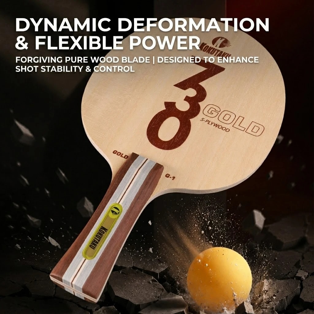 Kokutaku Table Tennis Blade FL - đánh giá và giá Board Game Table