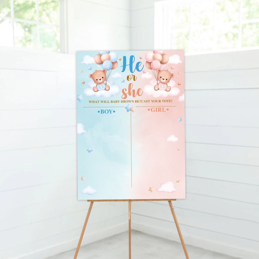 With Stickers Gender Revealed  - đánh giá và giá Board Game Or Boardgame
