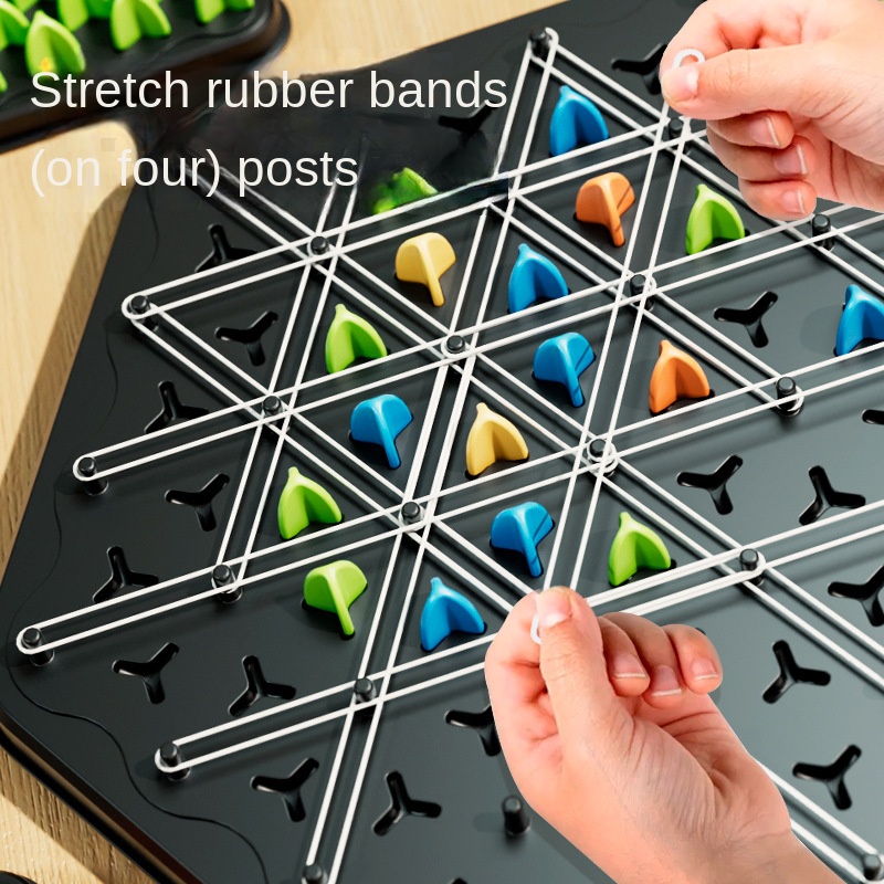 New Triangle Chain Rubber Band - đánh giá và giá Board Game Quoridor