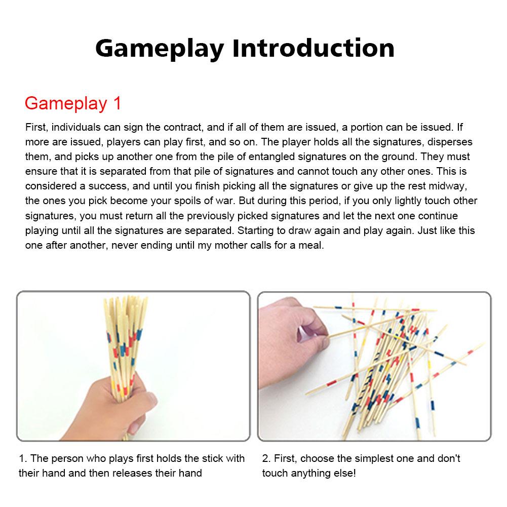 1Set Traditional Mikado Spiel  - đánh giá và giá Board Game Review