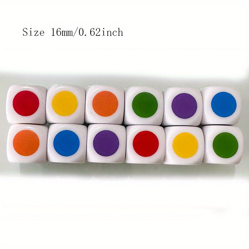 10Pcs Multicolor 6-Sided Numbe - đánh giá và giá Board Game Yahtzee