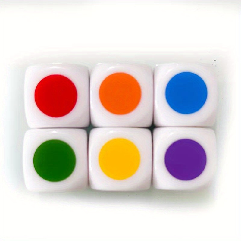 10Pcs Multicolor 6-Sided Numbe - đánh giá và giá Board Game Yahtzee