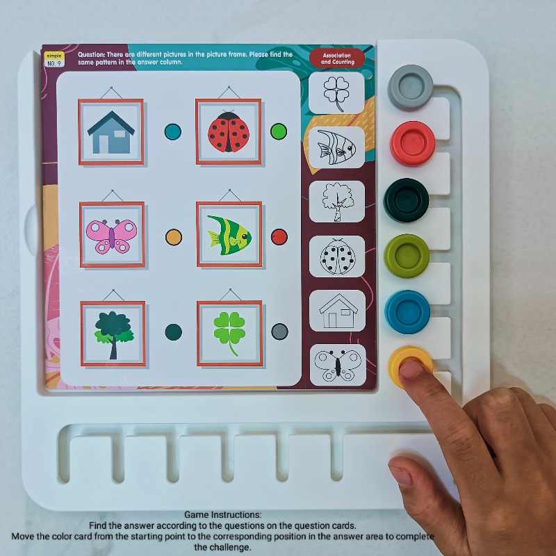 Children Logic Thinking Game B - đánh giá và giá Board Game Question