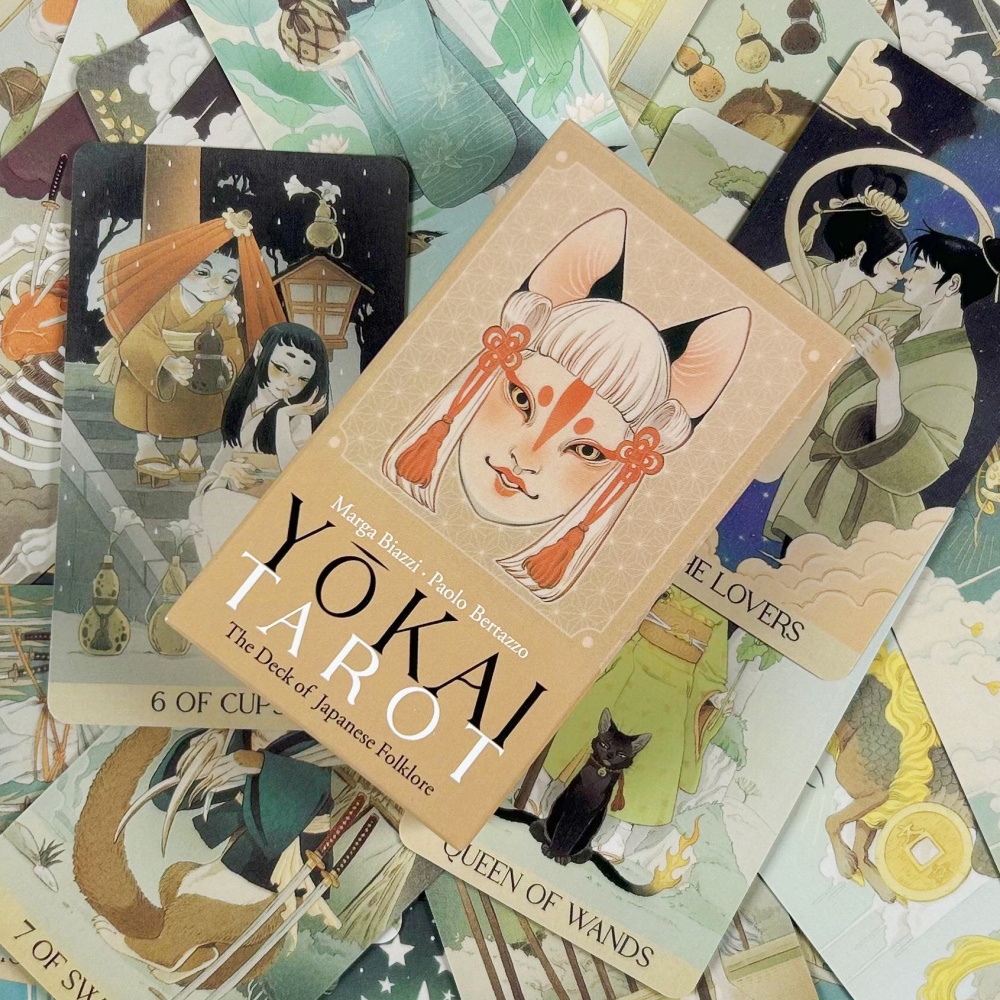 Yokai Tarot Deck 78 Pcs Cards  - đánh giá và giá Board Game Azul