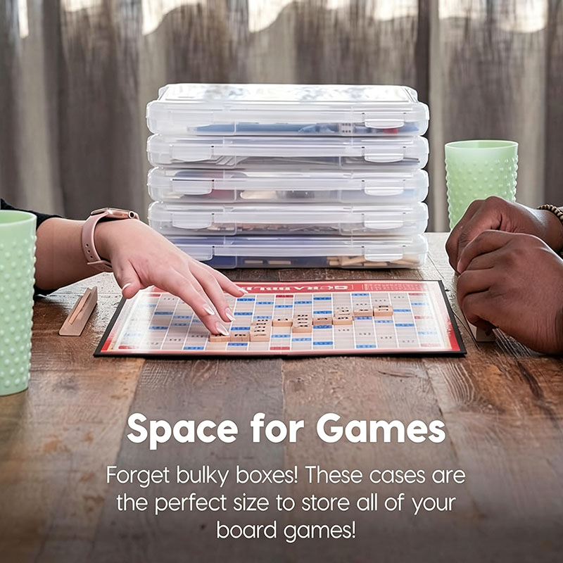 2 Pack Clear Slim Board Game S - đánh giá và giá Board Game Review