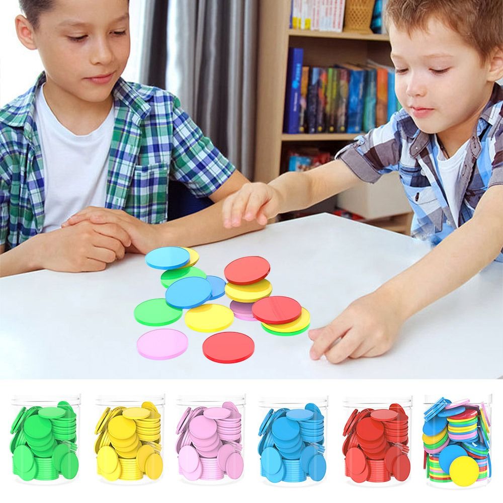 100pcs Plastic Counting Chips  - đánh giá và giá Board Game Loop