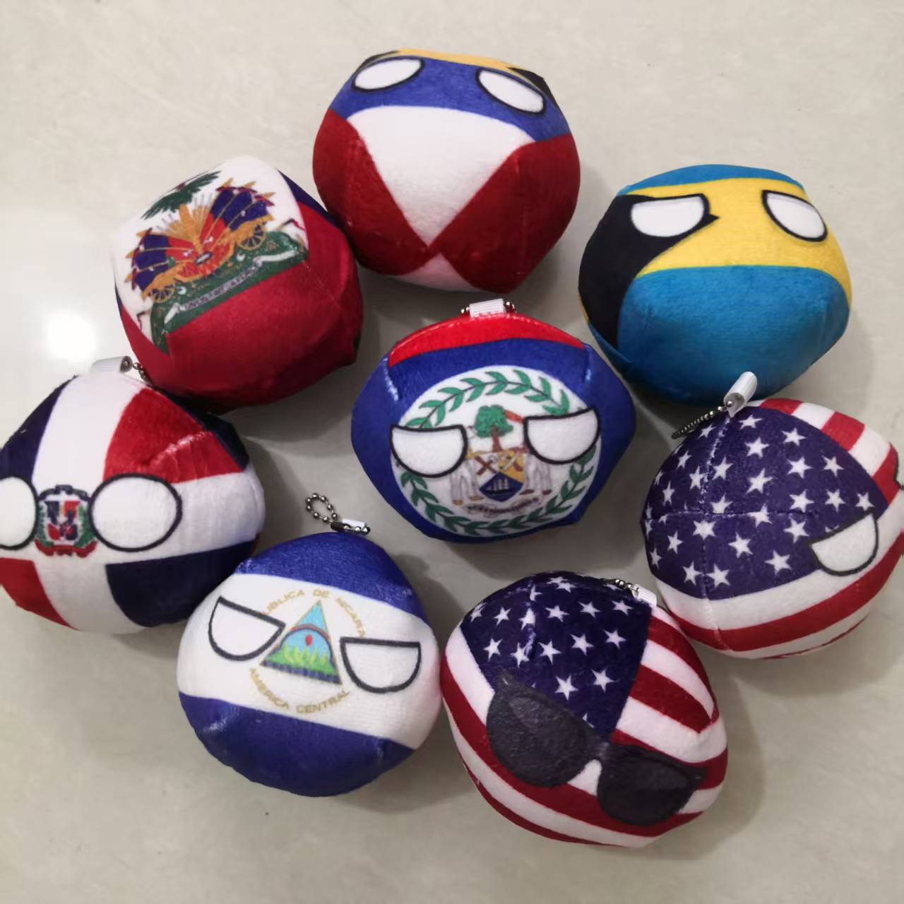 Countryballs Plush Keychain Do - đánh giá và giá Board Game Jamaica